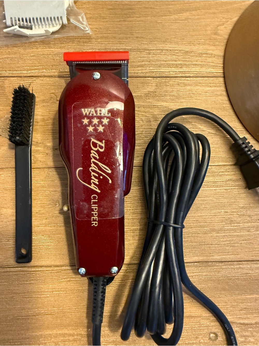 Wahl Professional V5000 Balding Clipper Burgundy - Picture 2 of 11